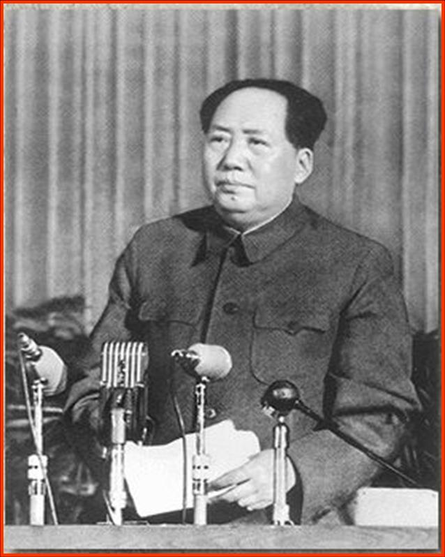 毛泽东发表关于正确处理人民内部矛盾的讲话