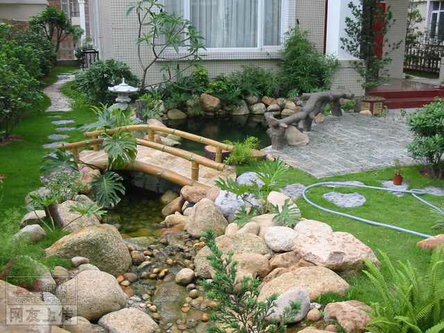 花架石桌